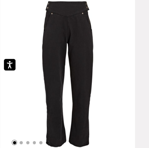 NWT NOAM Women's Hardy pants, Size 30 in black - Picture 6 of 6